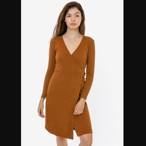 Los Angeles Apparel Wrap Dress Ginger